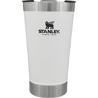 Copo Térmico para Cerveja com Tampa em Inox 473ml Stanley Branco