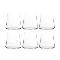 6 Copos Baixo Xtra em Cristal 350ml Bohemia