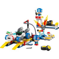 LEGO® Super Mario - Mario Kart Garagem do Toad