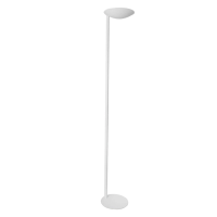 Luminaria De Piso Led Aluminio 12W 3000K - BRANCO