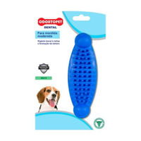 Mordedor Massageador Dentalbone Azul Cães Até 15Kg Odontopet