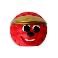Brinquedo Bola Golf LCM Borracha Cães 70mm