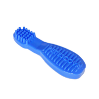 Brinquedo Cães Pet Games Mordedor Pet Escova Azul - 12cm Tam. P