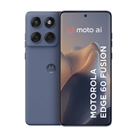 Smartphone Motorola Edge 60 Fusion 5G 256GB 24GB (8GB RAM + 16GB Ram Boost) moto AI 50MP Sony Camera ultrarresistencia militar IP68 e IP69 NFC - Cinza
