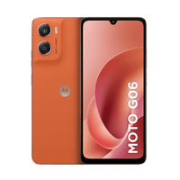 Smartphone Motorola Moto g06 128GB 12GB (4GB RAM + 8GB Ram Boost) e Camera 50MP com AI Bateria de 5200 mAh Tela 6.9" - Laranja