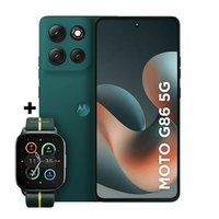 Smartphone Motorola Moto g86 512 GB / 12 GB RAM 24GB (12GB RAM+12GB Ram Boost) Tela 1.5K pOLED, 50MP Sony camera OIS Moto AI, videos em 4K, IP68 + IP69 - Verde Escuro