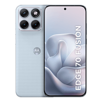 Smartphone Motorola Edge 70 Fusion 5G 256GB 24GB (8GB RAM + 16GB RAM Boost), camera 50MP Sony Lytia 710, Tela 1.5K extreme Amoled 144hz - Branco