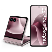 Smartphone Motorola Razr 70 5G 256GB 24GB (8GB RAM+16GB Ram Boost), tela interna 6.9" e externa 3.6", extreme AMOLED, câmera 50MP, IP48 - Rosa