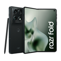 Smartphone Motorola Razr Fold 1TB 32GB (16GB RAM+16GB Ram Boost), Tela interna 8.1" e externa 6.6, extreme AMOLED, 3 câmeras 50MP e Zoom 100x, IP49 - Preto