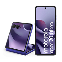 Smartphone Motorola Razr 70 Ultra 5G 512GB 24GB (12GB RAM+12GB Ram Boost), Snapdragon 8 Elite, tela interna 7" e externa 4, extreme AMOLED, câmera 50MP, IP48 - Roxo