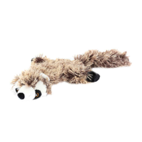 Brinquedo Para Cães Pelúcia Mordedor de Guaxinim The Pets Brasil