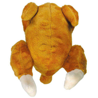 Brinquedo Cães Jambo Mordedor Pelúcia Frango Assado
