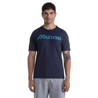 Camiseta Mizuno Big Logo M Azul