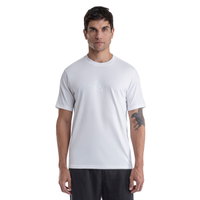 Camiseta Casual Mizuno Big Logo Masculina P Branco