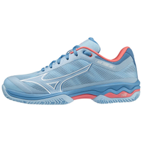 Tênis de Tennis Feminino Mizuno Wave Exceed Light All Court 34 Azul