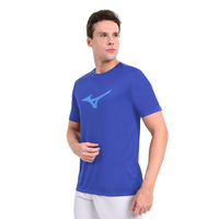 Camiseta de Treino Masculina Mizuno Run Spark P Azul