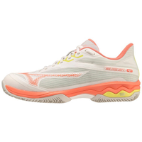 Tênis de Tennis Feminino Mizuno Wave Exceed Light 2 Clay Court 40 Branco