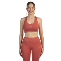 Top de Treino Mizuno Essence Feminino GG Vermelho