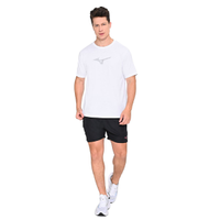 Camiseta de Treino Masculina Mizuno Lifestyle GG Branco