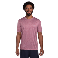 Camiseta de Corrida Masculina Mizuno Run Spark 2 Mescla G Vermelho