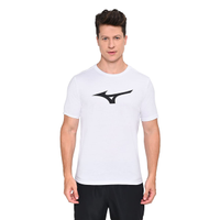 Camiseta Masculina Mizuno Basic Big P Branco