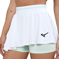 Saia de Tennis Mizuno Frontier Flying Feminina GG Branco