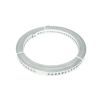 Fita de Aço Perfurada 17mm x 10 Metros Hulter