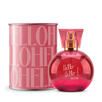 Perfume feminino deo colônia hello hello muse ciclo by nah cardoso 100ml