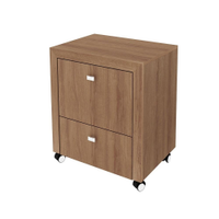 Gaveteiro para Escritório Home Office ME4112 MDP Amendoa G69 - Gran Belo