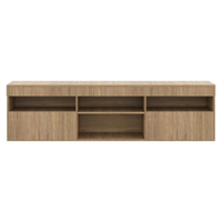 Rack TV 65" com 2 Portas Paris Multimóveis Rustic