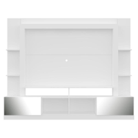 Estante com Espelho para TV até 65" Multimóveis Oslo FG3390 Branca