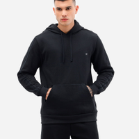 Blusa de moletom com capuz - preto