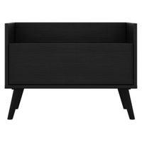 Gabinete de Banheiro Retrô Multimóveis 80 cm FG5000 Preto
