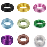 500g Aluminum Wire Bendable Flexible Craft Wire 0.8mm 1mm 1.5mm 2mm 2.5mm 3mm For Jewelry Making DIY Beading Wire Accessories