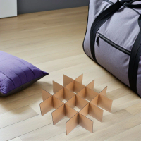 20Pcs Cardboard Box Dividers for Moving Boxes Stable Partition Insert for Glassware Dishes Protection Packing Supplies Storage