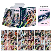 BAEMON CHOOM Album Lomo Cards 60PCS Photo Cards + 64PCS Stickers Kpop Girl Group Collectible Cards for Fans