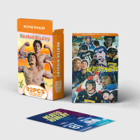 92 Small Cards Peak Showdown Three-Inch Collectible Photo Cards TV Show Journal Stickers LOMO Cards Greeting Card Gifts