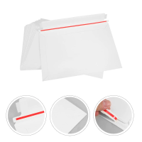 15Pcs Self-Sealing White Cardboard Photo Document Mailers Secure Shipping Envelopes Stay Flat Mailers for Business