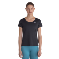 Camiseta de Corrida Mizuno Nirvana Masculina G Preto