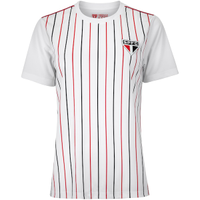 Camiseta do São Paulo Feminina Listrada