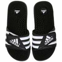 Chinelo Adidas Adissage Logo Preto e Branco