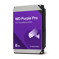 HD Western Digital Purple Pro Surveillance 8TB SATA3 7200RPM 256MB - WD8002PURP