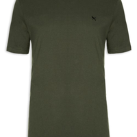 Camiseta masculina manga curta verde