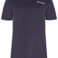 Camiseta masculina manga curta azul