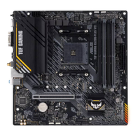 Placa-Mãe ASUS TUF GAMING A520M-PLUS WIFI, AMD AM4, RGB, mATX, DDR4, Preto - 90MB17F0-M0EAY0