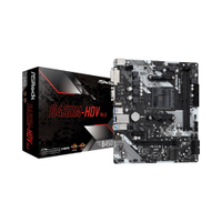 Placa Mãe Asrock B450M-HDV R4.0 Socket AM4 2xDDR4 Chipset AM4 mATX