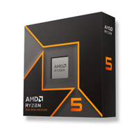 Processador AMD Ryzen 5 9600X 3.9GHz (5.4GHz Turbo) 6 Cores 12 Threads AM5 38MB Radeon Graphics Sem Cooler - 100-100001405WOF