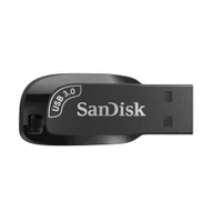 Pen Drive 64GB SanDisk Ultra Shift, USB 3.0, Preto - SDCZ410-064G-G46