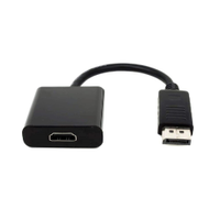Adaptador MD9 Displayport (M) x HDMI (F) - Preto