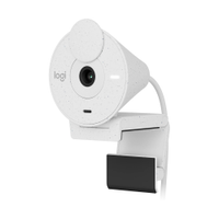 WebCam Logitech Brio 300 Full HD 1080p USB-C Microfone Integrado Branco